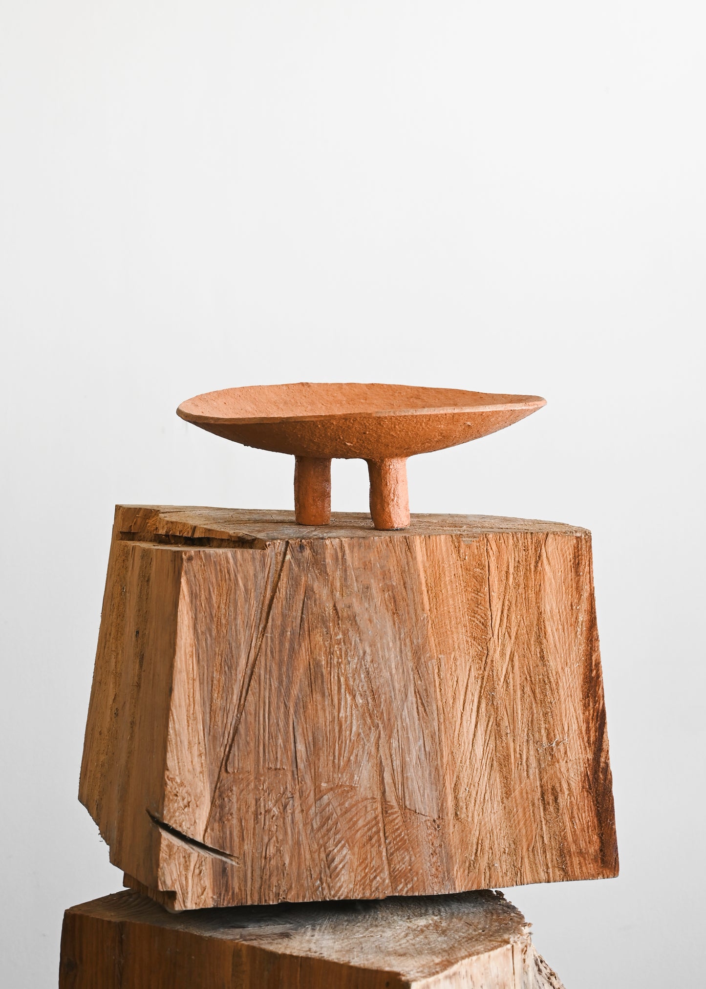 Terracotta Paper Mâché Riser
