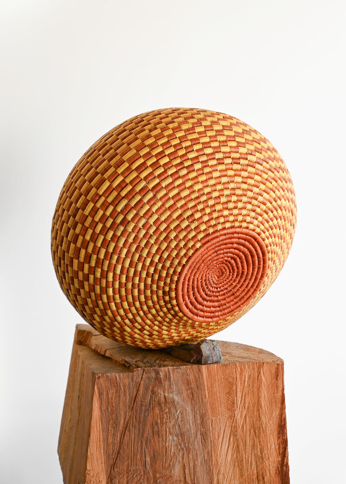 Two-Toned Rwandan Basket