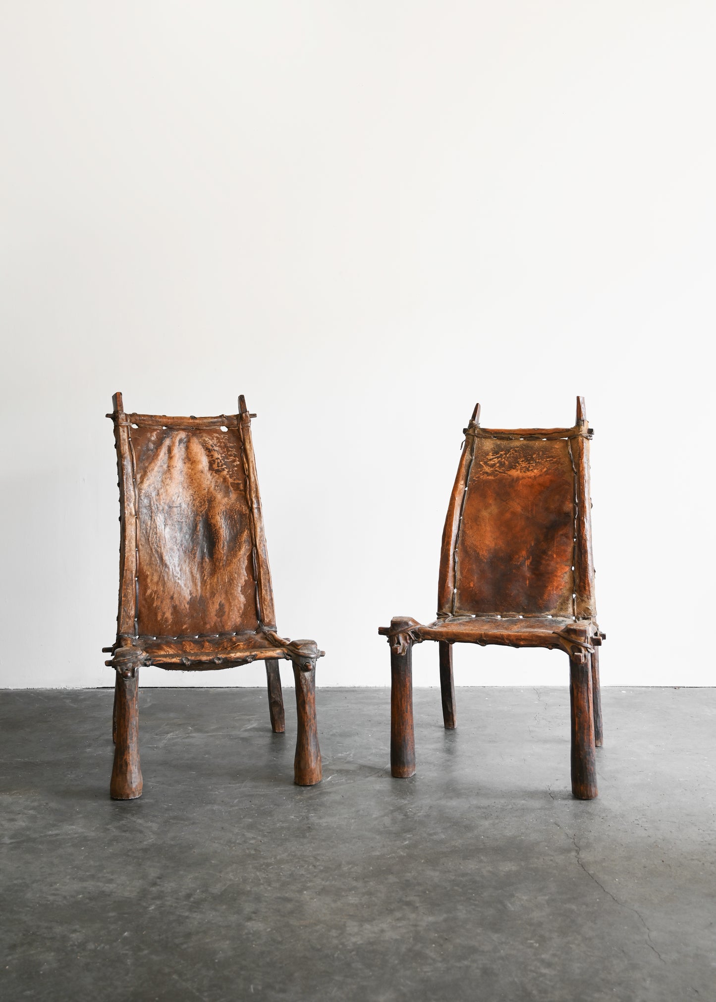1910 Royal Ethiopian Chairs (set of 2)