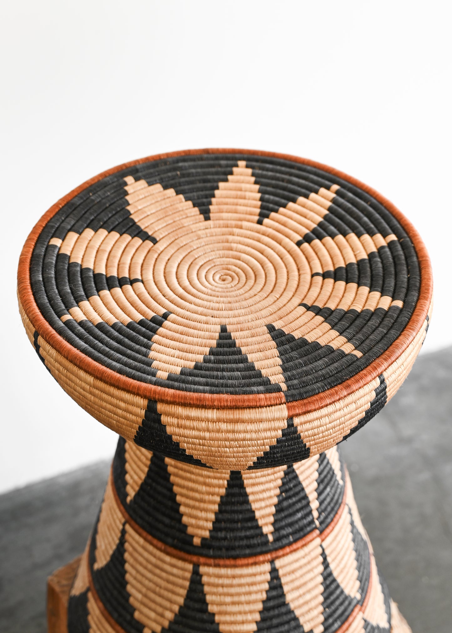 Rwandan Rope Side Table