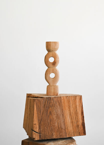 Blue Gum Eucalyptus Candlesticks (set of 2)