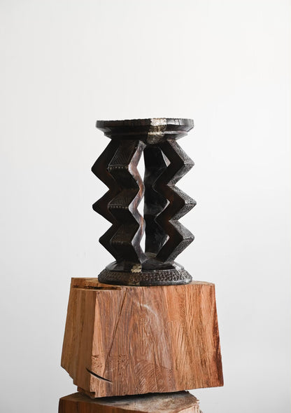 1920s Zigzag Side Table